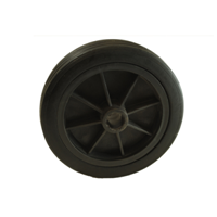 Maypole 55mm Black Plastic Spare Wheel