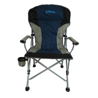 Liberty Blue Folding Chair (order multiples of 4 only)