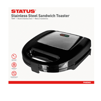 Status Phoenix S/Steel Sandwich Toaster (4 per box)