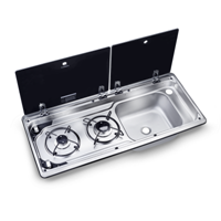 Dometic MO9722 Slimline Piezo Hob and RH Sink Unit