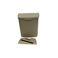 Hartal Basalt Grey 5 Piece Door Bin Set