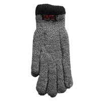 Heat Machine Men’s Tog 1.8 Thermal Gloves, One Size, Grey Marl