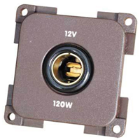 CBE Grey standard 12v socket