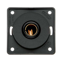 W4 12v Single Pole Socket Anthracite