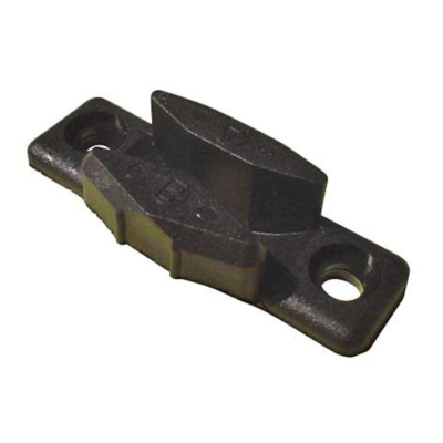 Polyplastic Wide Black stay/catch lockplate