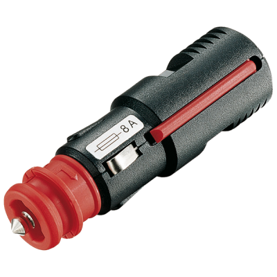 CBE 12v jack plug with led (2 part pick)