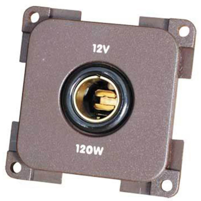 CBE Grey standard 12v socket