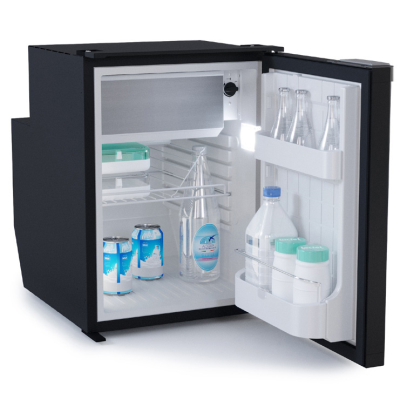 Vitrifrigo 51 litre Black Chrome Air Lock Fridge 12/24v Integral
