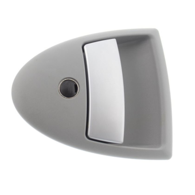 Hartal Triangle Outer Handle, Grey, suits West Alloy