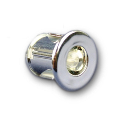 Dimatec Chrome Recessed mini spot warm white LED