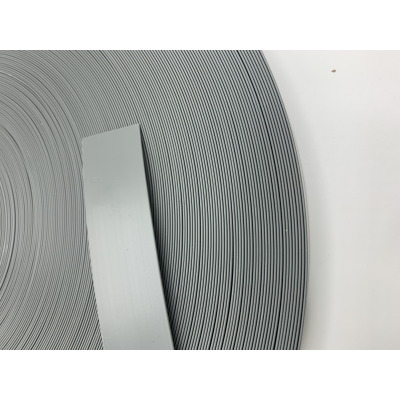 Polyplastic Grey insert strip for opening window rubber 20m Length