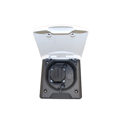 Fawo 230v White Outlet with UK socket