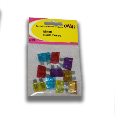 W4 Blade Fuses Mixed (10 Pack)