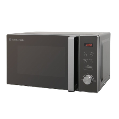 Russell Hobbs Black Microwave 800W 20L