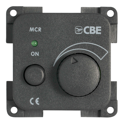 CBE Grey Electronic Dimmer With LED