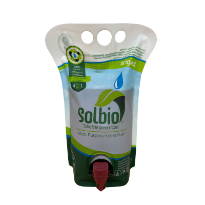 Solbio Original 40 doses (1 pouch/1.6L) toilet fluid