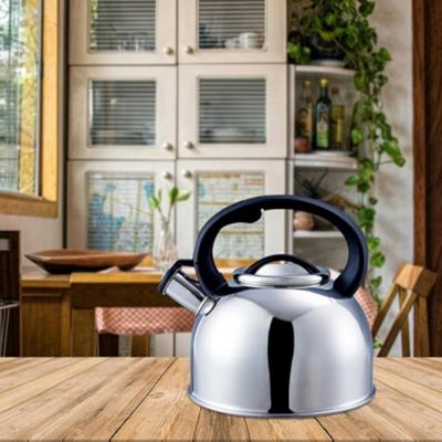 Liberty Silver 2.5 Litre Whistling Kettle