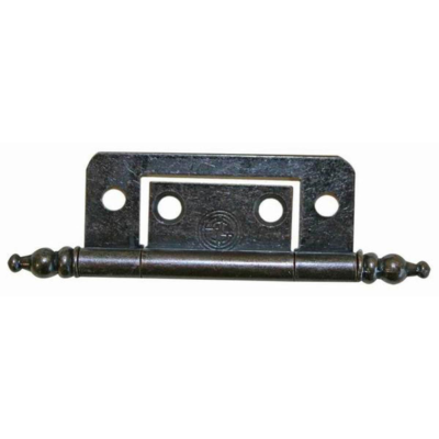 W4 bronze finish Flush hinge with finials