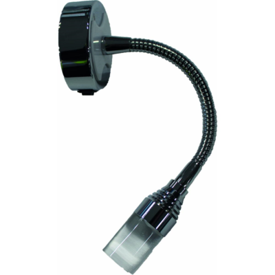 Dimatec 12v 1w flexi switched reading light with dual colour