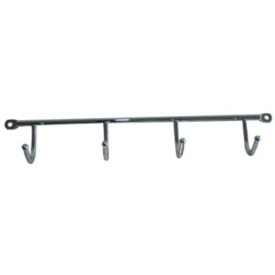 FAWO Chrome 4 Hook Rail