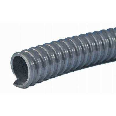 Fawo 20mm Dark Grey PVC Convoluted Hose (order in multiples of 30 mtrs)