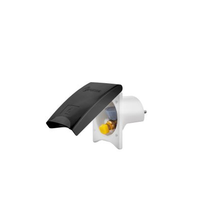 Truma BBQ point with adapter - Black