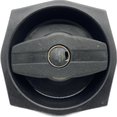 Hartal Right Hand Bar Grip Outer Lock, Black, suits West Alloy