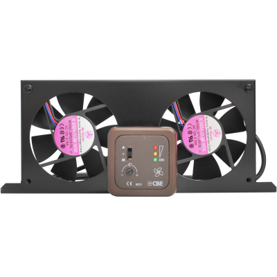 CBE MCV-2 Double Fridge Fan Brown