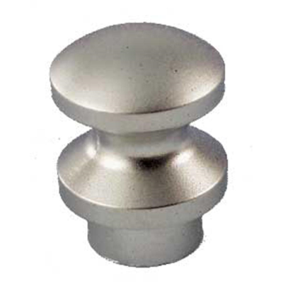 Hafele pale nickel 15mm push button (order in multiples of 100)