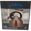 Liberty Copper 2.5 Litre Whistling Kettle