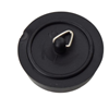 W4  Black 1.5" Sink Plug