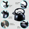 Liberty Black 2.5 Litre Whistling Kettle