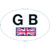 W4 Small GB Sticker