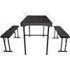 Jet Stream Grassmoor table and bench set