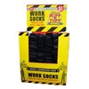 Ruff & Tuff Workwear Men’s Work Socks Size 6-11 Black