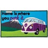 Washable home is where you park it (camper van) mat