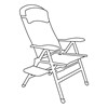 Ragley Pro Comfort chair with side table