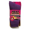 Heat Machine Ladies Tog 2.3 Thermal Socks, Size 4-8, Assorted Colours (order in multiples of 6)
