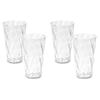 Omada Tritan Soft Drink Clear Glasses Set of 4