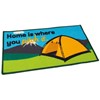 Washable home is where you pitch it (tent) mat