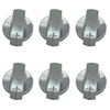 Thetford Chrome Straight Knobs 6 pack