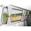 Renault Trafic LWB Tailgate Blackout Curtains for 2014 - on left window