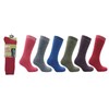 ProHike Ladies Wellington Boot Sock, Size 4-8, Assorted Colours