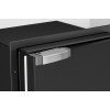 90 LITRE BLACK CHROME LOCK FRIDGE