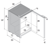 VitriFrigo C39i 39L Grey Fridge 12/24 Air Lock Catch