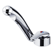 Reich Chrome Ceramic Twist ø39mm Tap with right hand swing grip