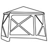 Screen House 4 Pro pop up Gazebo