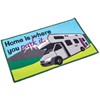 Washable home is where you park it (motor home) mat