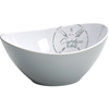 BBQ Grill Melamine Oval Bowl