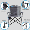 liberty leisure grey folding chair